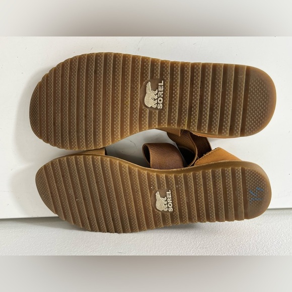 Sorel Womens Size 6 Ella Style Sandals Ankle Strap Tan Brown - Picture 6 of 8